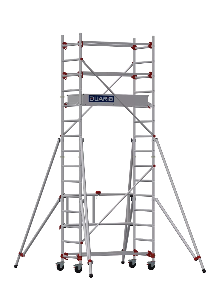 Echafaudage roulant Altitude Alu 135 Base Pliante hauteur plancher 2m80