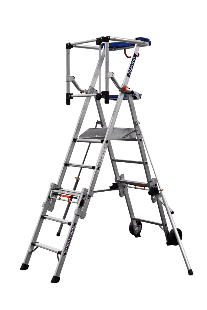 Plate-forme individuelle roulante télescopique XT5 Perform 3 à 5 marches - hauteur travail de 2m80 à 3m30