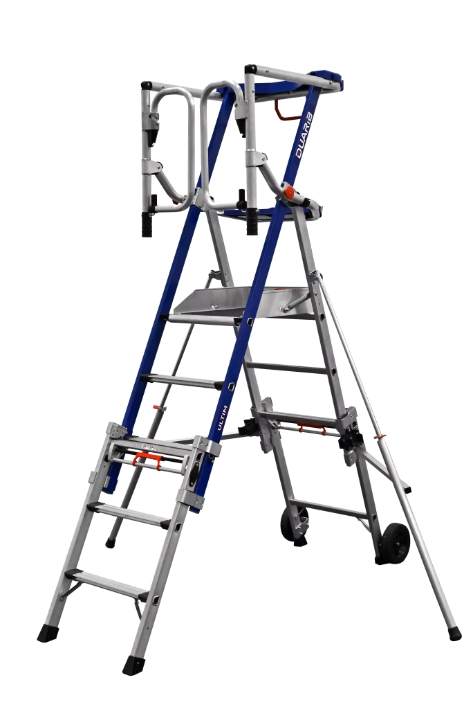 Plate-forme individuelle roulante télescopique XT5 Ultim 3 à 5 marches - hauteur travail de 2m80 à 3m30