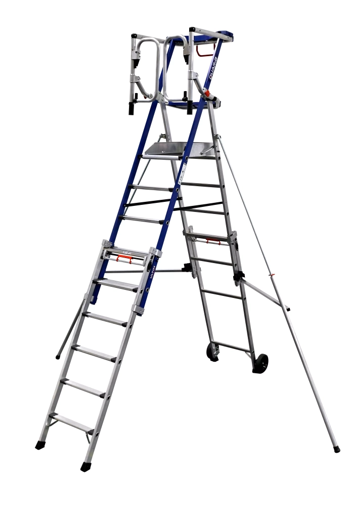 Plate-forme individuelle roulante télescopique XT9 Ultim 6 à 9 marches - hauteur travail de 3m55 à 4m30