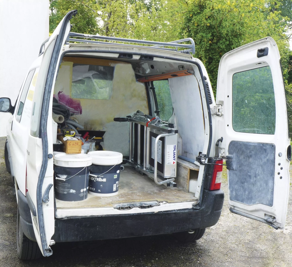 Plate-forme roulante T-Pliant plié transport facile