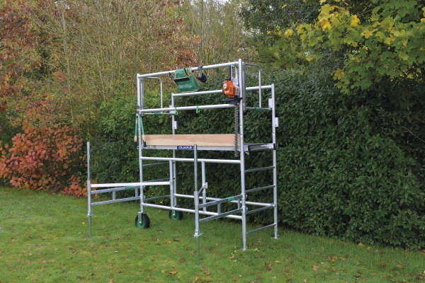 Echafaudage roulant Naturoll - hauteur de taille 2.25 m