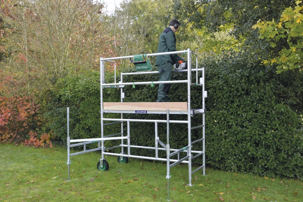 Echafaudage roulant Naturoll - hauteur de taille 2.25 m