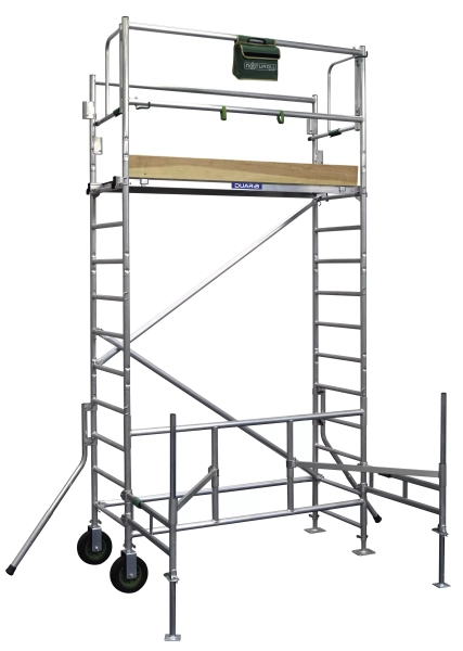 Echafaudage roulant Naturoll - hauteur de taille 3.75 m