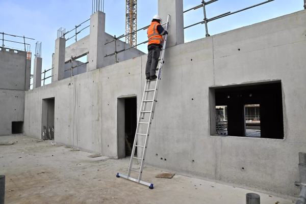 Echelle coulissante à main CM2 2x10 barreaux accès chantier