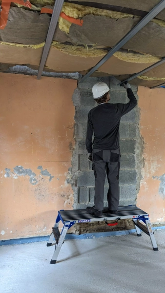 Marchepied Twin Step Accès pour isolation plafond