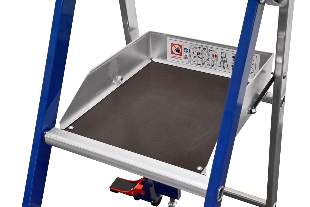 Plate-forme de rayonnage Stepper large plate-forme