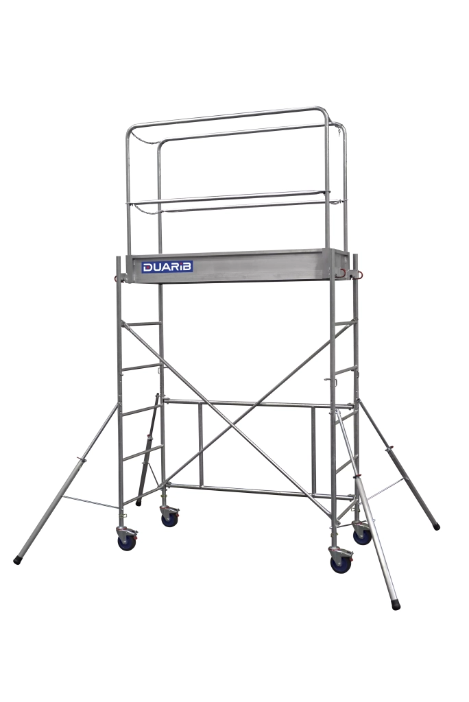 Échafaudage roulant acier Rolly Hauteur plancher 1m80