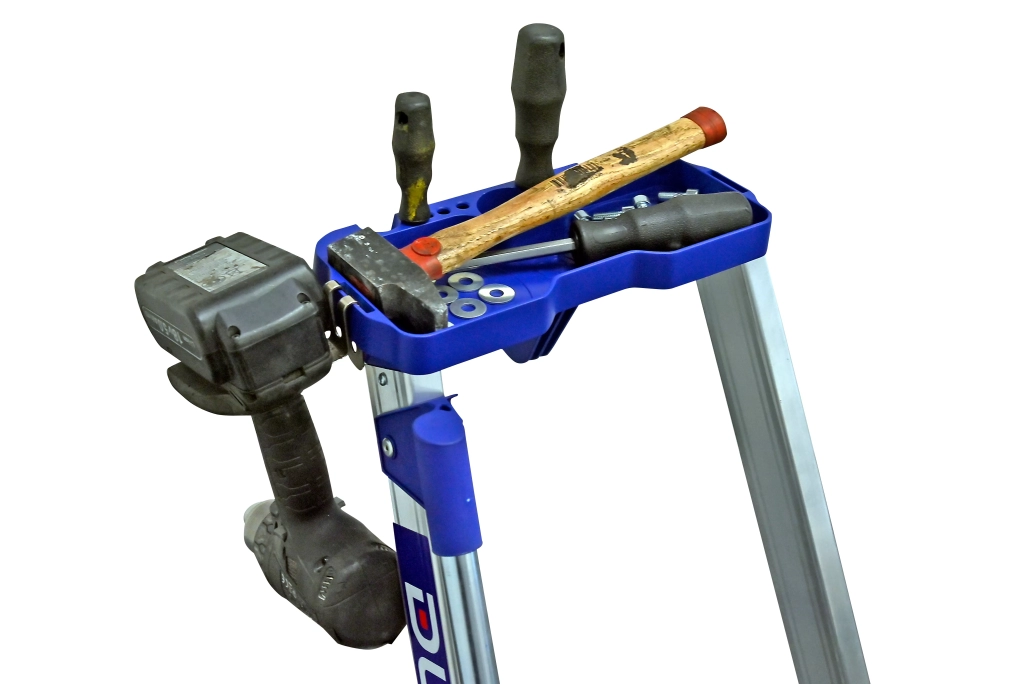 Escabeau aluminium X-Step Tablette porte-outils