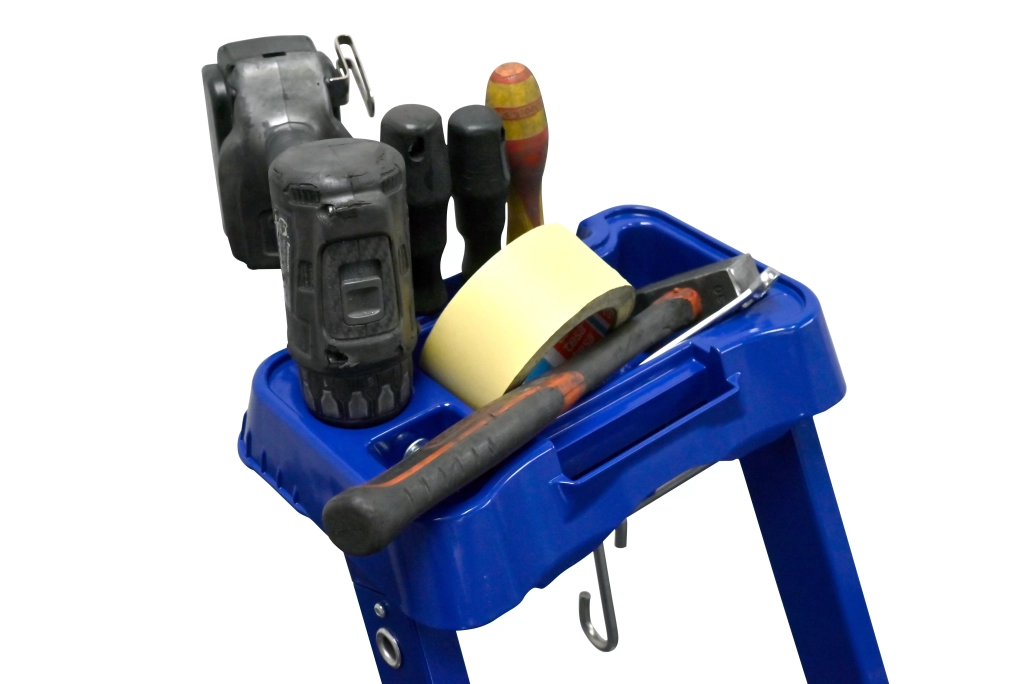 Escabeau aluminium MP tablette porte-outils