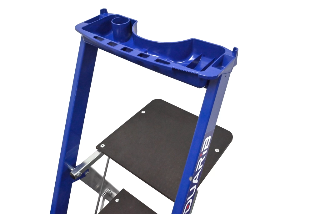 Escabeau aluminium Mister T tablette porte-outils