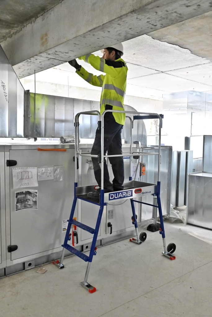 Plate-forme individuelle roulante Gazelle maintenance industrie