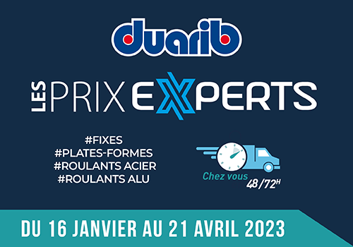 Promo les prix experts duarib HIVER 2023
